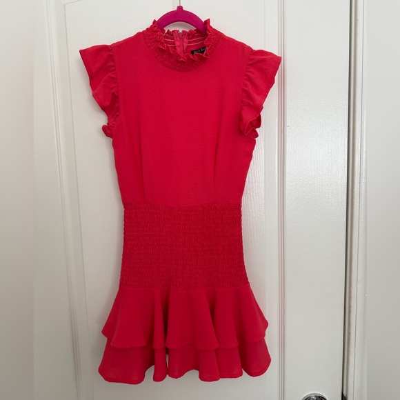 Miss Behave Girls Selena high neck dress Size 10 - Picture 4 of 6